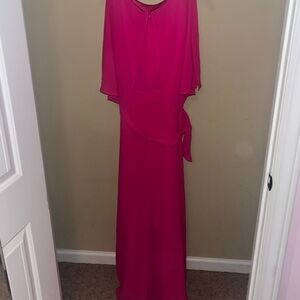 Jessica Howard Vibrant Pink Maxi Dress